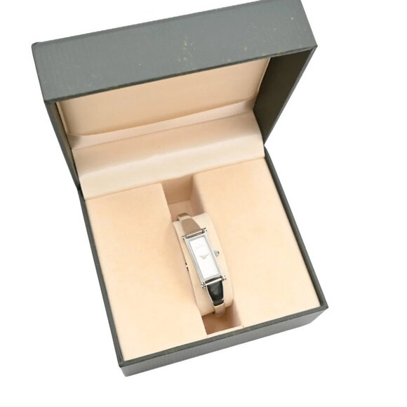 GUCCI 1500L 12 mm Quartz Bangle Bracelet Watch Stainless Steel Silver main image 7